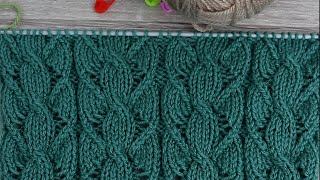 Cool and Easy pattern!! How to knit! Easy!