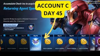 ACCOUNT C : GOT POTENTIAL TRANSCENDED ADVANCE TICKET (MARVEL FUTURE FIGHT)