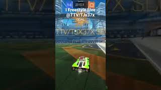 Watch me live! #rlfreestyle #rlfreestyling #rocketleague #rocketleagueclips #rocketleaguegoals