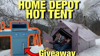 Will It HOT TENT Home Depot Edition