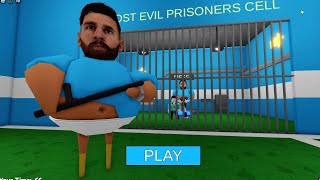 MESSI BARRY'S PRISON RUN! (OBBY) #roblox #scaryobby