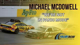 INTERVIEW: Michael McDowell's Near Win at Talladega | Front Row Motorsports