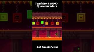 2.2 Sneak Peek sync?! #gd #geometrydash #gaming #music #shorts #robtop