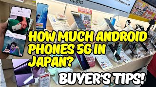 How Much Do Android Phones Cost in Japan? Watch Before you Buy! I The wonderer of japan