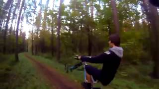 MTB|One wheel wheelie|Fun