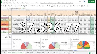 Dividend Stock Portfolio November 2021 Update