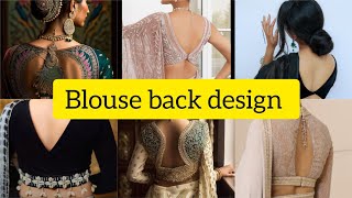 Blouse Back design | blouse design|