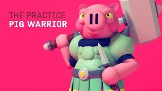 Pig Warrior Character Concept  // The Practice 86