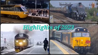 10 big railway moments of 2023 😲 68s axed, A4 on mainline, XC HST sunset