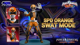 SPD Orange Ranger SWAT Mode with Character Card