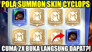 CARA DAPAT SKIN CYCLOPS STRAW DOLL MURAH!! MENGGUNAKAN POLA DARI MOONTON!! - MOBILE LEGENDS