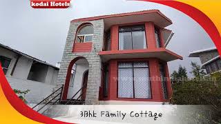 Triple Bedroom Homestay Kodaikanal-Kodai 3BHK Homestay-Budget Triple Bedroom Cottage-Best Homestays.