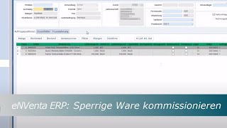 eNVenta ERP ✅ Sperrige Ware kommissionieren