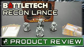 BattleTech Recon Lance Review | Mercenaries Kickstarter | Product Review & Unboxing