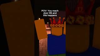 POV: You reach door 99 and this happens #paul #robloxanimation #doors