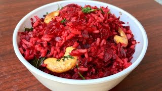 Beetroot Rice