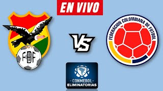 BOLIVIA VS COLOMBIA EN VIVO 🔴 ELIMINATORIAS CONMEBOL 2024 ▶️ HORARIO Y DONDE VER EN VIVO