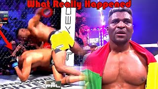 HE'S BACK!!! Ngannou's VICIOUS Knockout (Francis Ngannou vs Renan Ferreira)