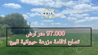 97.000 متر ارض تصلح لاقامة مزرعة حيوانية للبيع في ولاية اسكيشهير-تركيا