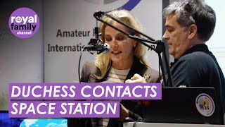 Royal Radio: Duchess Talks Space with ISS Astronaut!