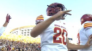 IOWA STATE UPSETS 21. IOWA ON A LAST SECOND FIELD GOAL!