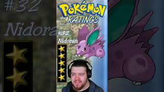 32 Nidoran Pokémon Ratings #Shorts