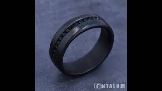 CF717551TA - 7.5mm Men's Tantalum Ring