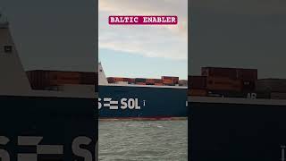 BALTIC ENABLER | RoRo Cargo Ship | Spotted Zeeland Netherlands 🛟⚓️