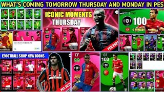 What Is Coming Tomorrow Thursday And Monday In Pes 2021 Mobile | Iconic Moment Barcelona In Pes 2021