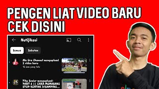 Cara Melihat Notifikasi Youtube