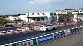 E92 M3 m-dct using launch control at santa pod!(fail)