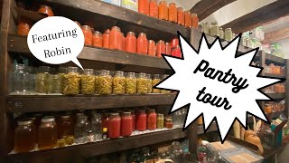 Pantry tour and inventory - Featuring Robin!