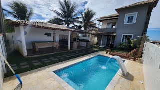 Casa top de mais vista para o praia 🌴 3 quartos piscina área gourmet long beach agende sua visita 🥰