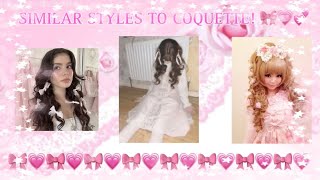 If you’re looking for styles similar to coquette, watch this video!!! (Read desc)