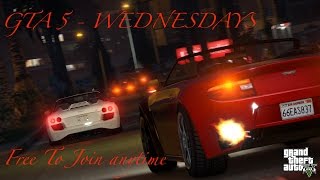 Gta 5 Wednesday Racing - Welcome To join (With Tuberman)