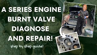 Morris Minor Burnt Valve - how to diagnose, repair and do it yourself!