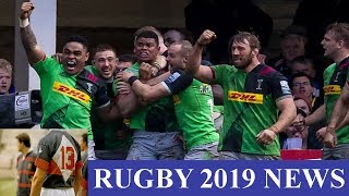 Rugby : Bath 29 - 31 Harlequins Nathan Earle seals win