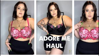 PLUS SIZE LINGERIE HAUL| ADORE ME| TRY-ON|