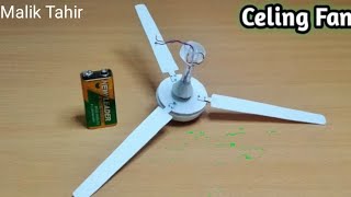 How to make mini chilling fan with pepsi can,DIy# mini fan banany ka tarika