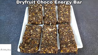 Dryfruit Choco Energy Bar | Energy Bar | Protein Bar | Dryfruit Energy Bar ~ The Cooking Stories