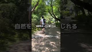 平安神宮にある庭園で散歩