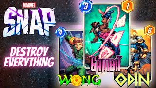 The FUNNIEST Deck EVER | Wong and Gambit | Marvel Snap | Deck Breakdown + Gameplay