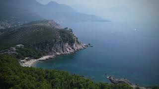 Cape Kricevac by drone 4K - Sutomore, Montenegro, August 2023