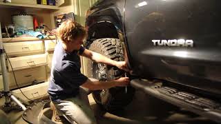 How to install fender flares on a 2014+ Toyota Tundra