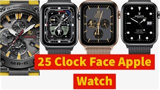 Top 25 Clock Face For Apple Watch Beautiful | Clockology #4