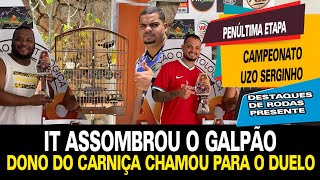 Tiziu IT assombrou o galpão do serginho. Melhores Momentos