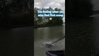 Missed scoop #matchfishing #matchfishingfilms #fishingvideos #bigcarp