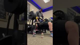 495 and 505 1-board bench press