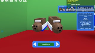 GETTING COCONUT CLOGS! | Roblox Bee Swarm Simulator