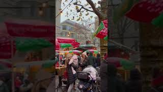 Weihnachtsmarkt in der Stadt Zürich